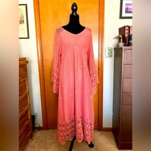 NWT, Ella Moon crochet dress.